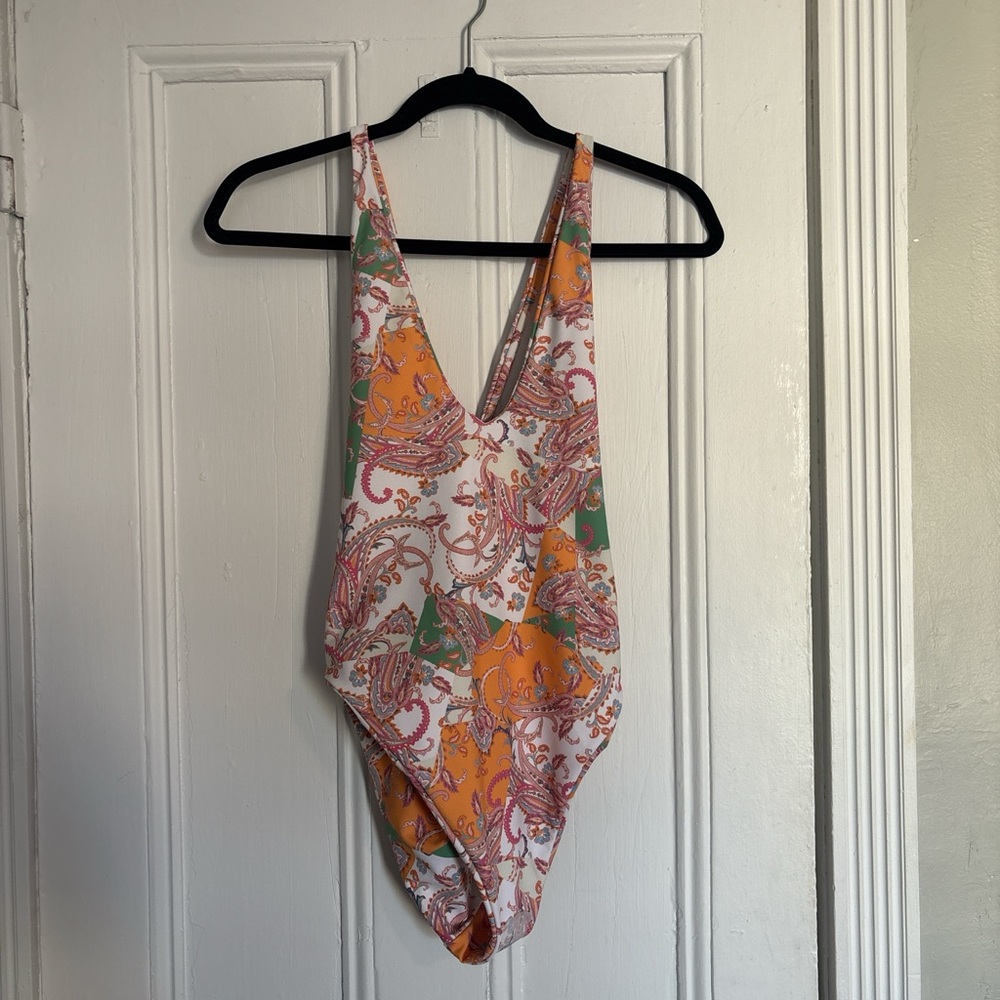 Skatie Multicolor Paisley Swimsuit